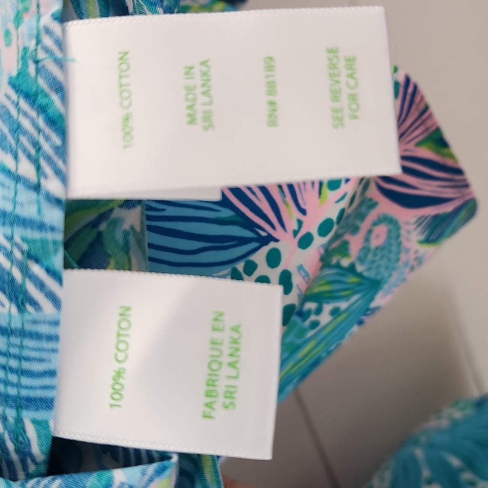 Lilly Pulitzer Lynnley Top in Cocktail Cabanna - Picture 6 of 6